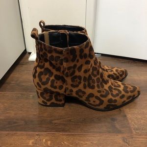 Leopard Bootie